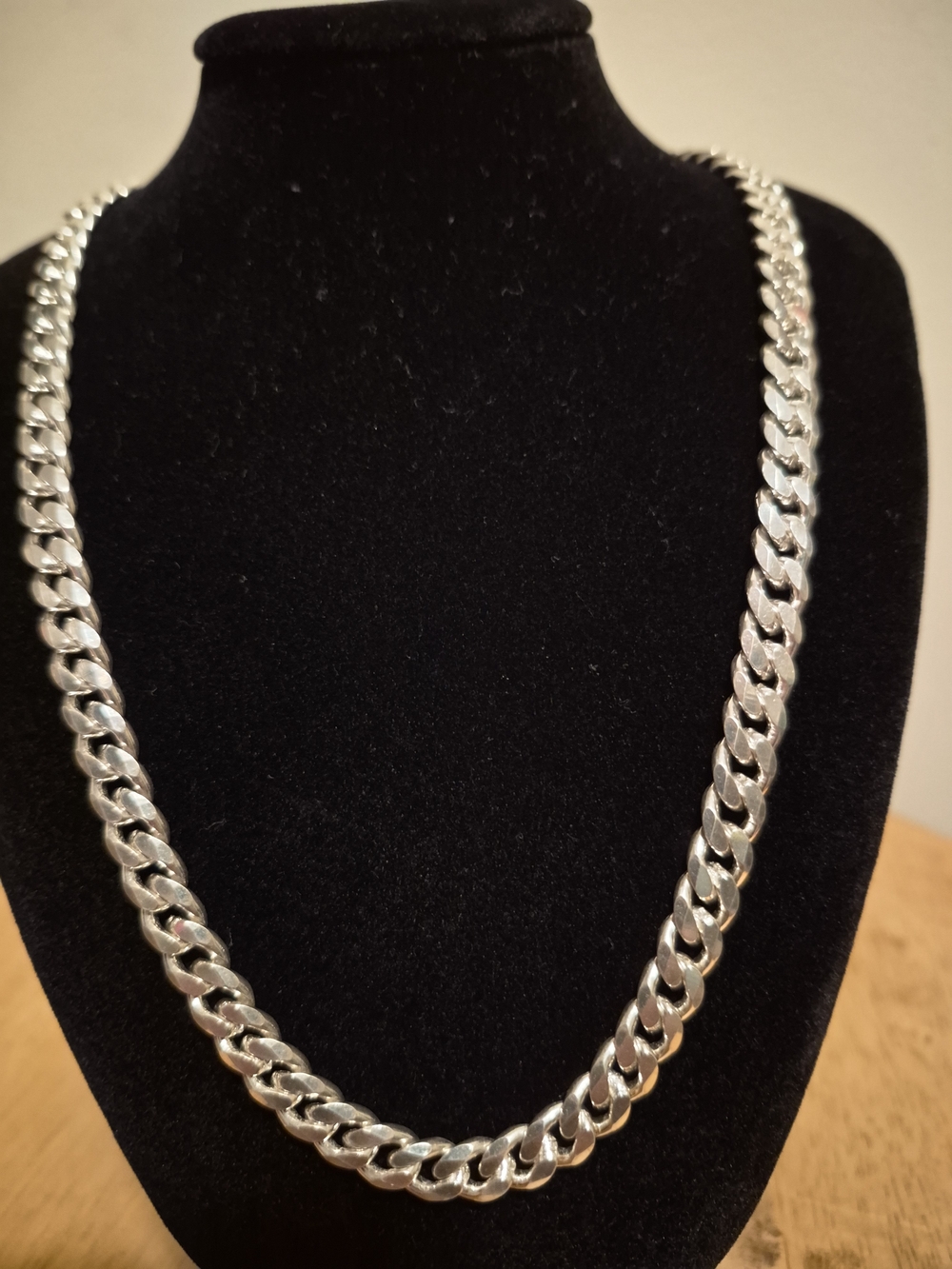 NEW Sterling Silver 69g 8mm 24 Inch Cuban Link Necklace - Men's Jewelry